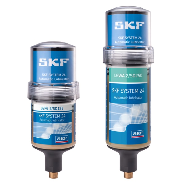 Single point automatic lubricator TLSD 125 and 250 ml units