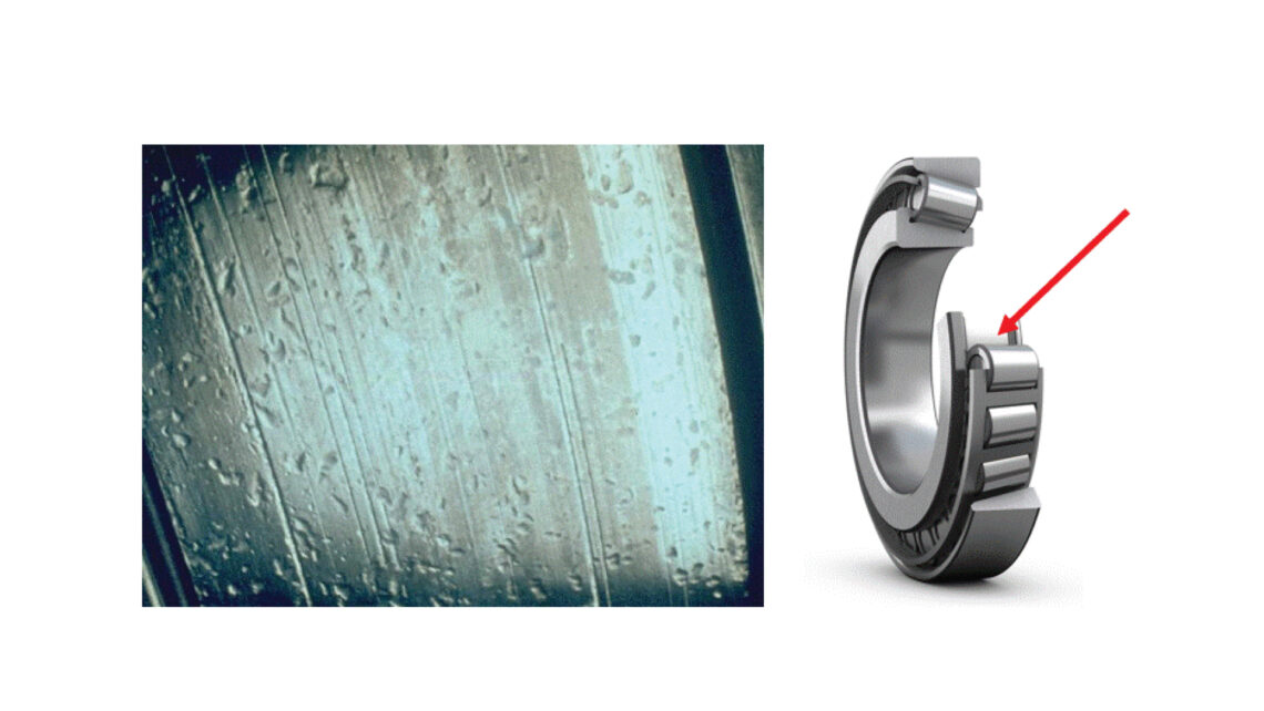 Phân tích hư hỏng vòng bi: ISO 15243 16 Lõm do hạt rắn