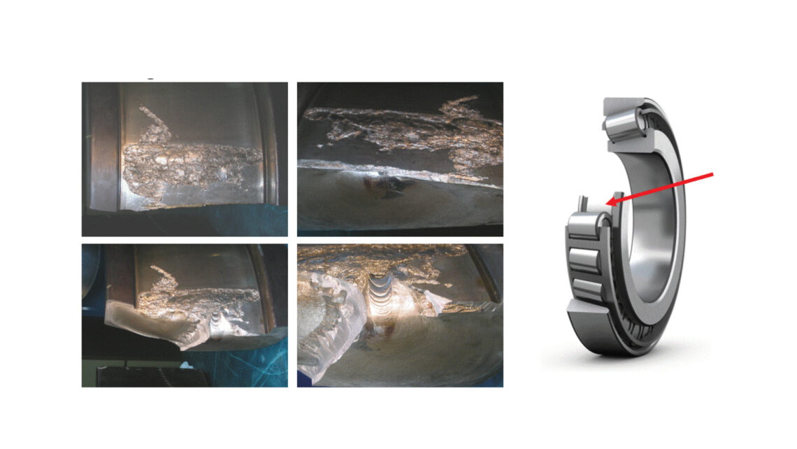 Phân tích hư hỏng vòng bi: ISO 15243 18 Gãy do mỏi