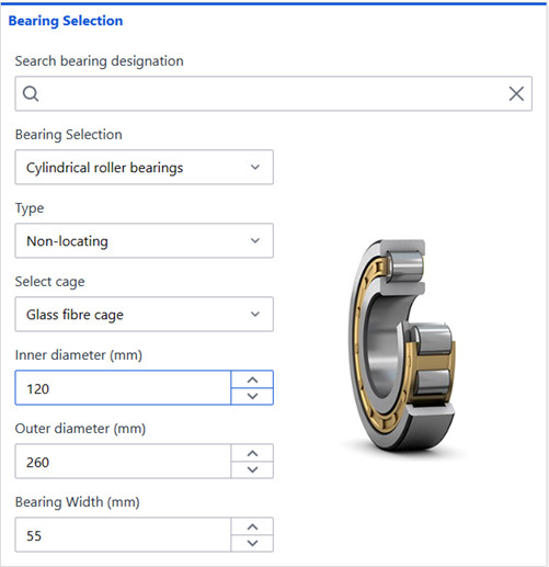 SKF Dialset và Cách Sử Dụng Ứng Dụng 4 Buoc 2 chon loai vong bi