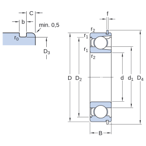 Vòng bi MRC.312MFG SKF